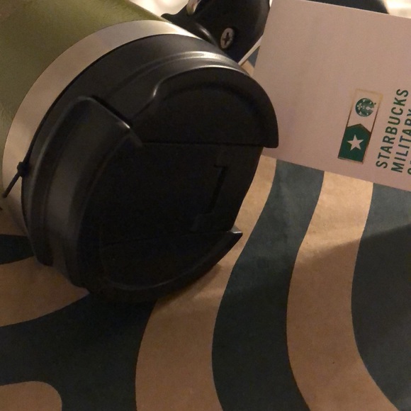 🛑SOLD🛑NWT Stanley + Starbucks Military Stainless Steel cup with Handle - Picture 10 of 16